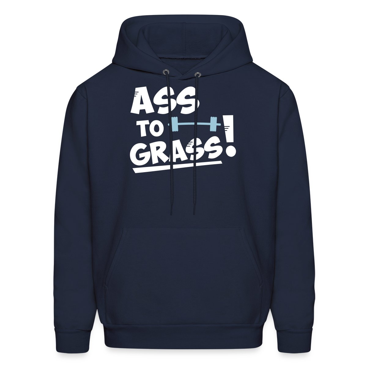 Ass to grass - Men's hoodies
