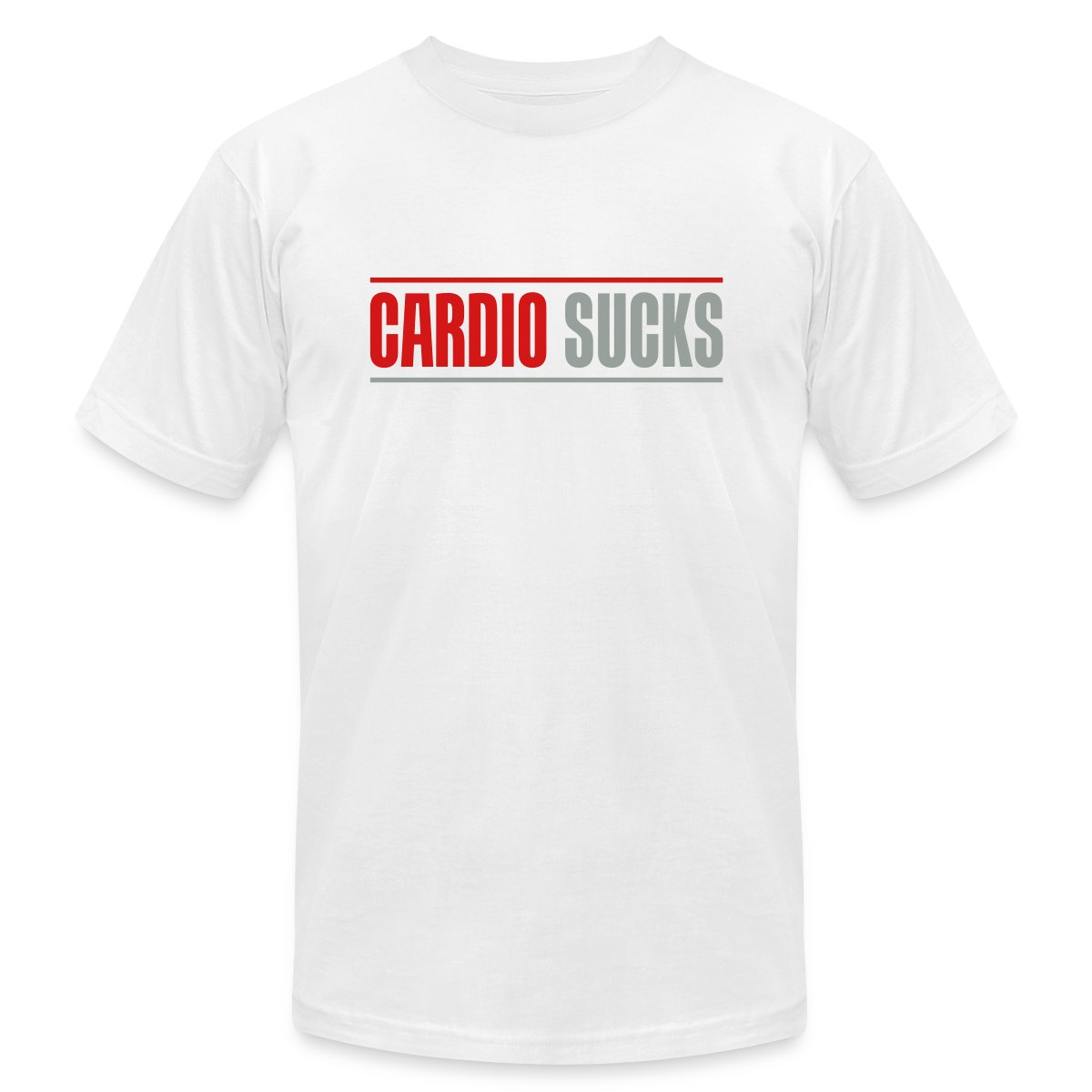Cardio sucks - Jersey T-shirt