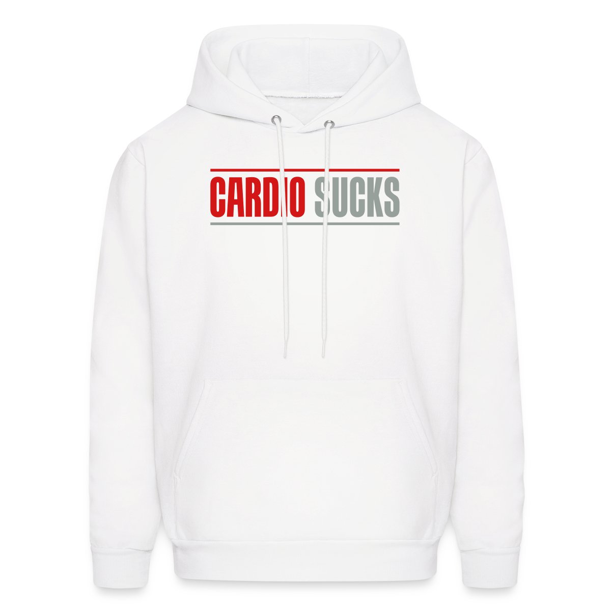 Cardio sucks - Men's hoodies