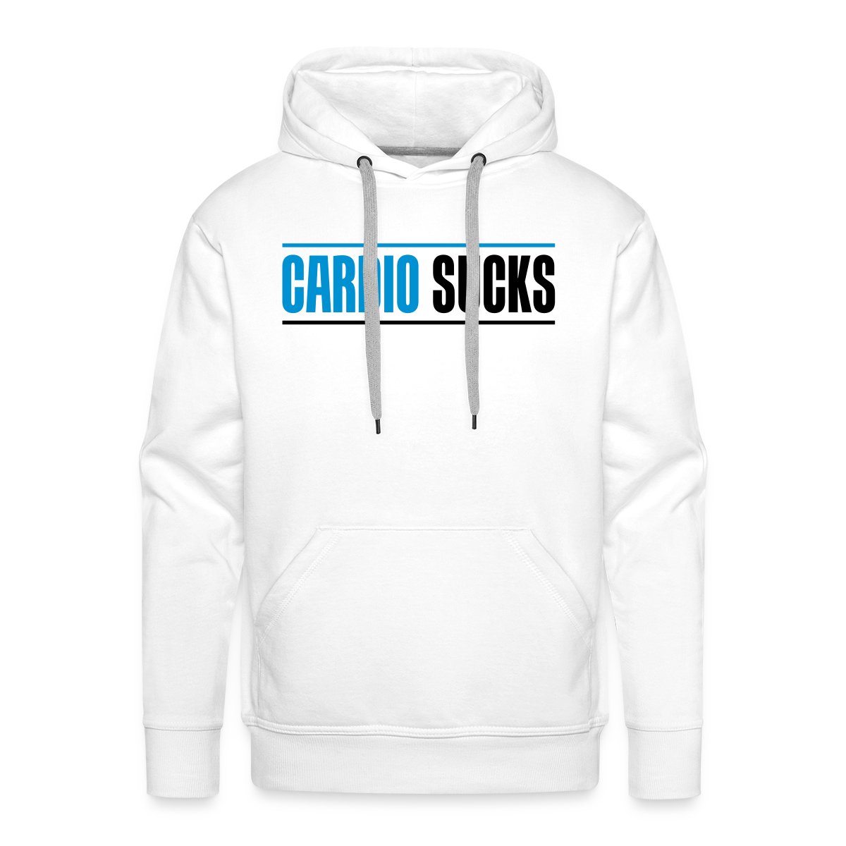 Cardio sucks - Men's Premium hoodie