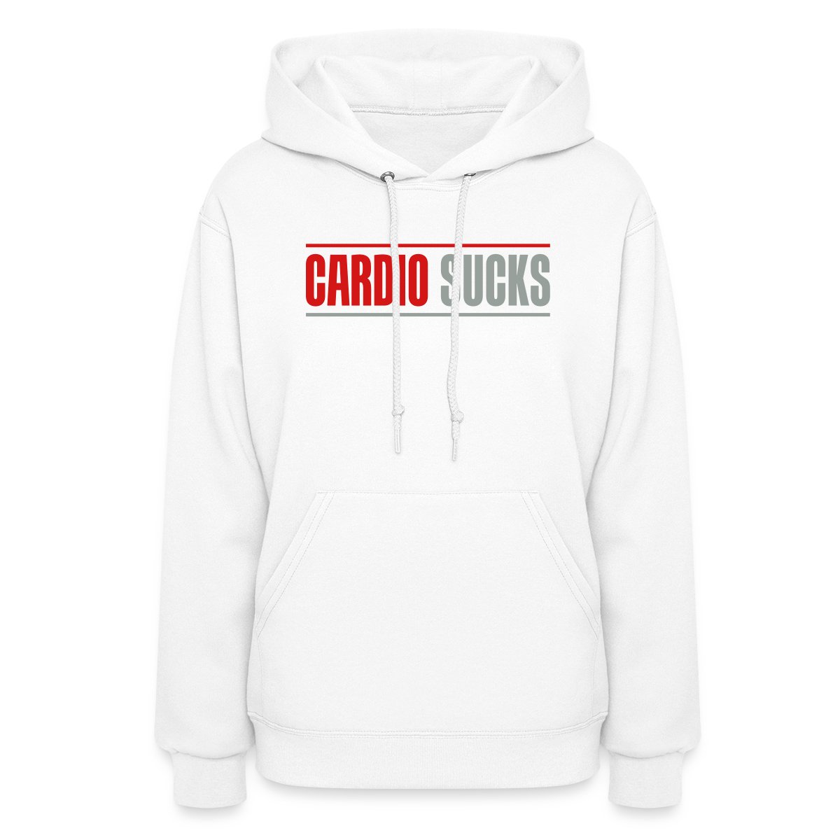 Cardio sucks - Women's hoodies