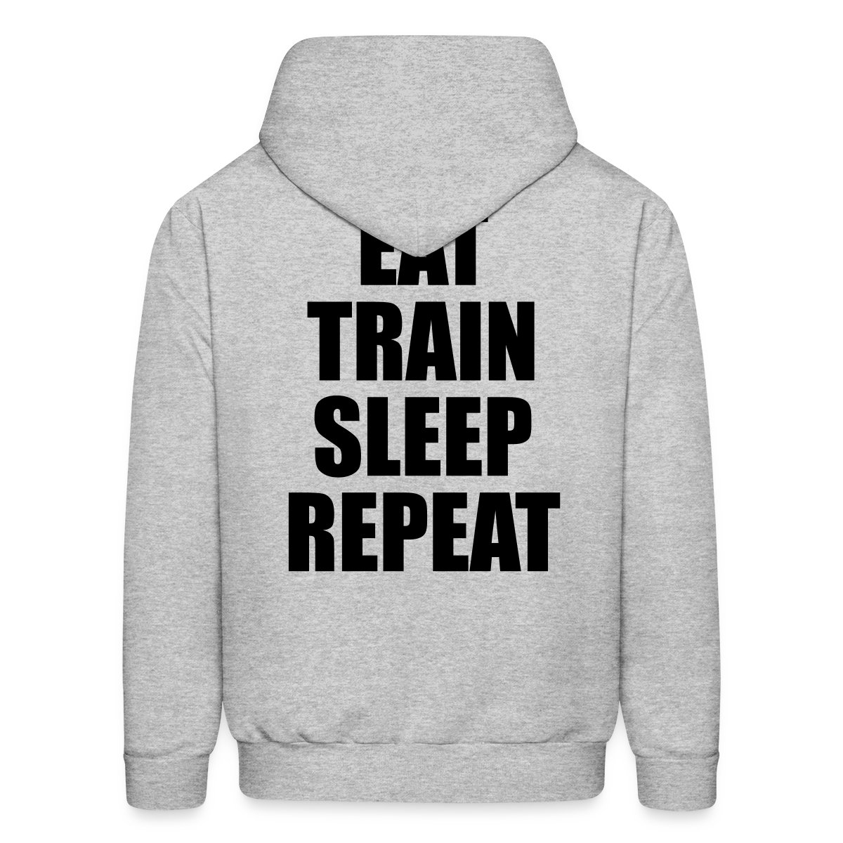 Eat train sleep repeat - Men's hoodies