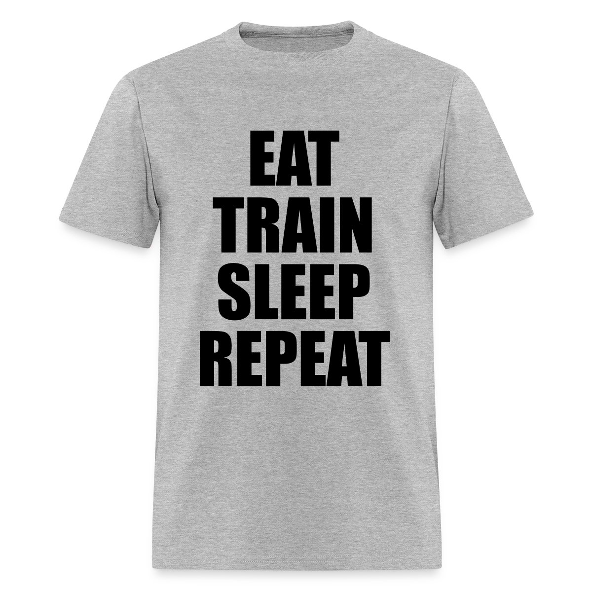 Eat train sleep repeat - Men's T-shirt