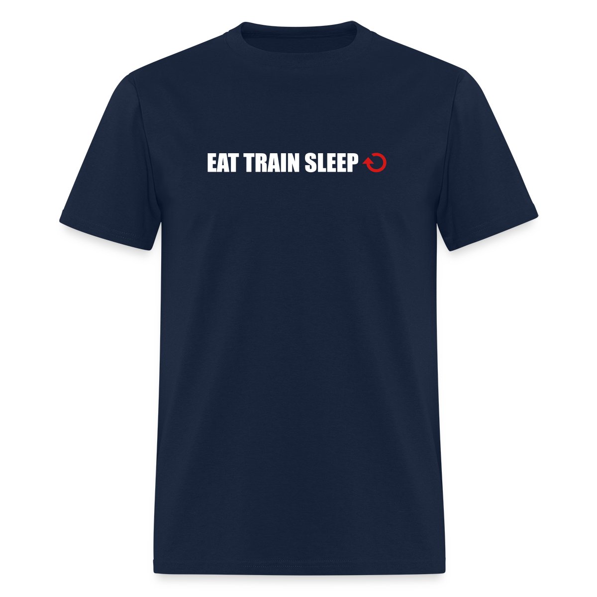 Eat train sleep repeat - Men's T-shirt