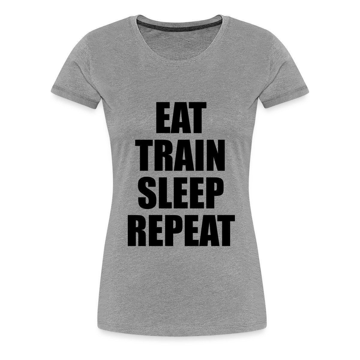 Eat train sleep repeat - Women's Premium T-shirt