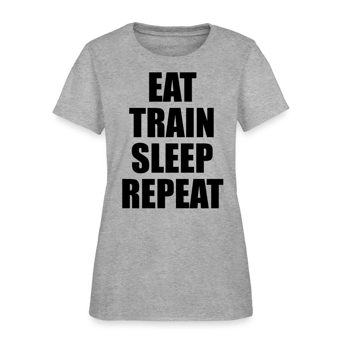 Eat train sleep repeat - Women's T-shirt
