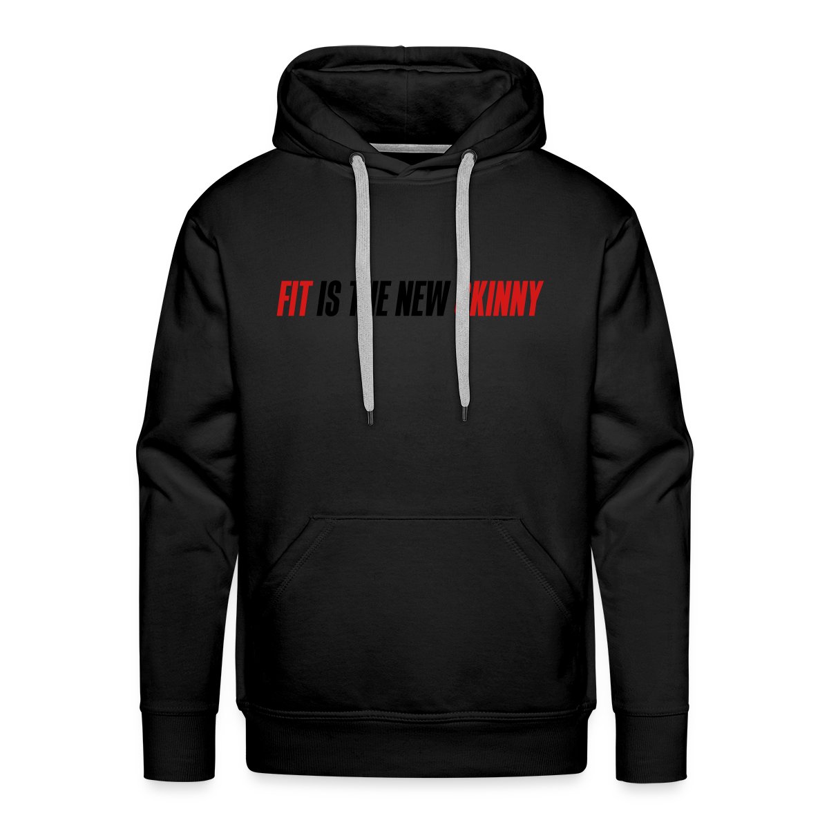Fit is the new skinny - Men's Premium hoodie
