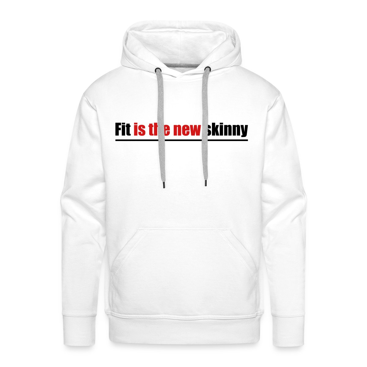 Fit is the new skinny - Men's Premium hoodie