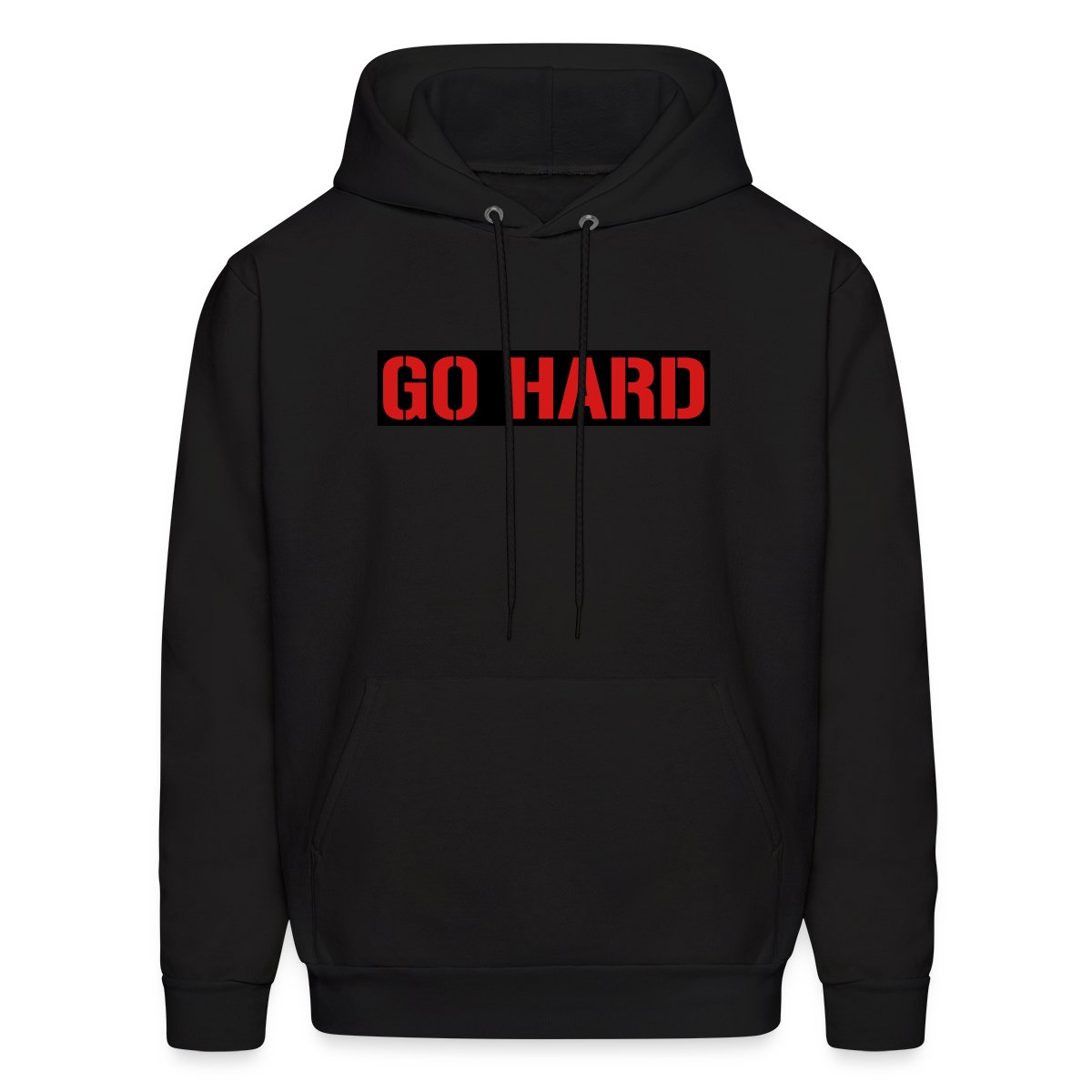 Go hard - Men's hoodies