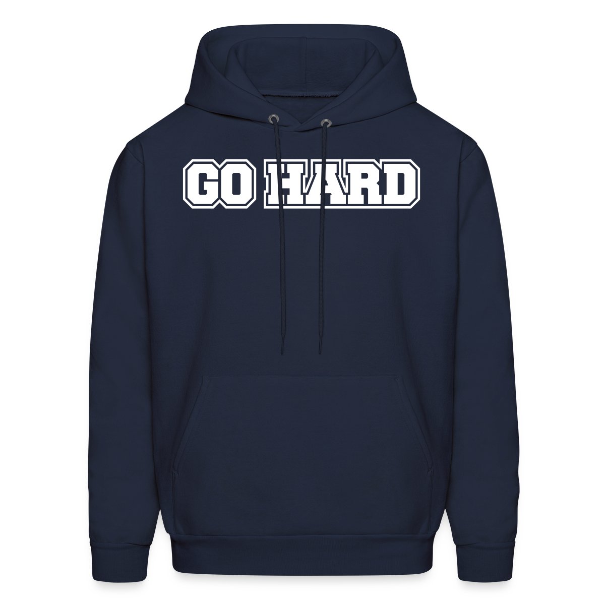 Go hard - Men's hoodies