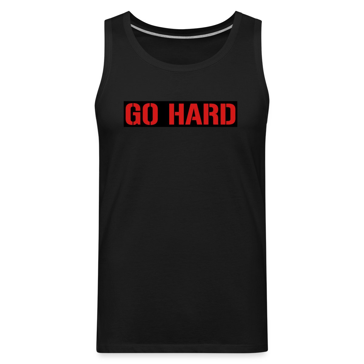 Go hard - Mens's Tank tops