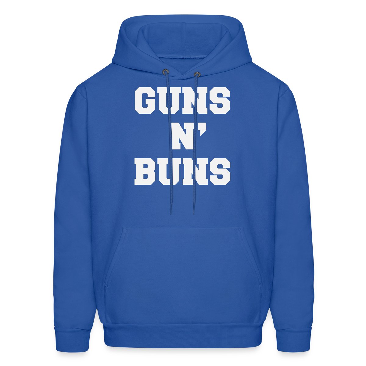 Guns N' Buns - Men's hoodies