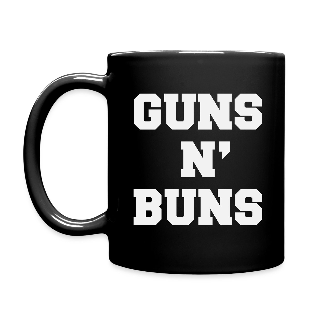 Guns N' Buns - Full color mug