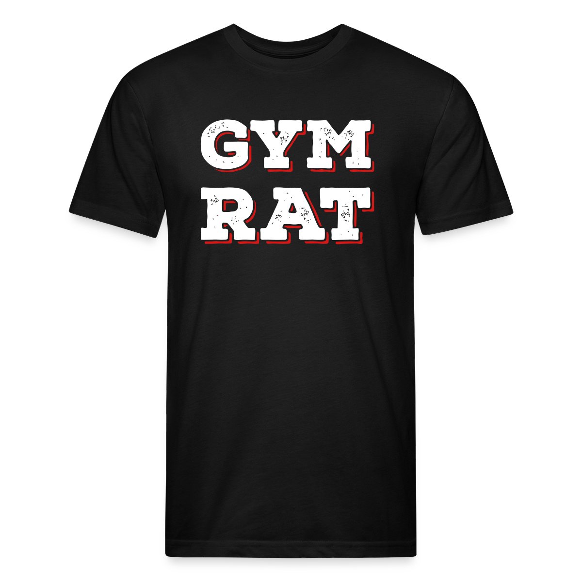 Gym Rat - Men's Fitted T-shirt