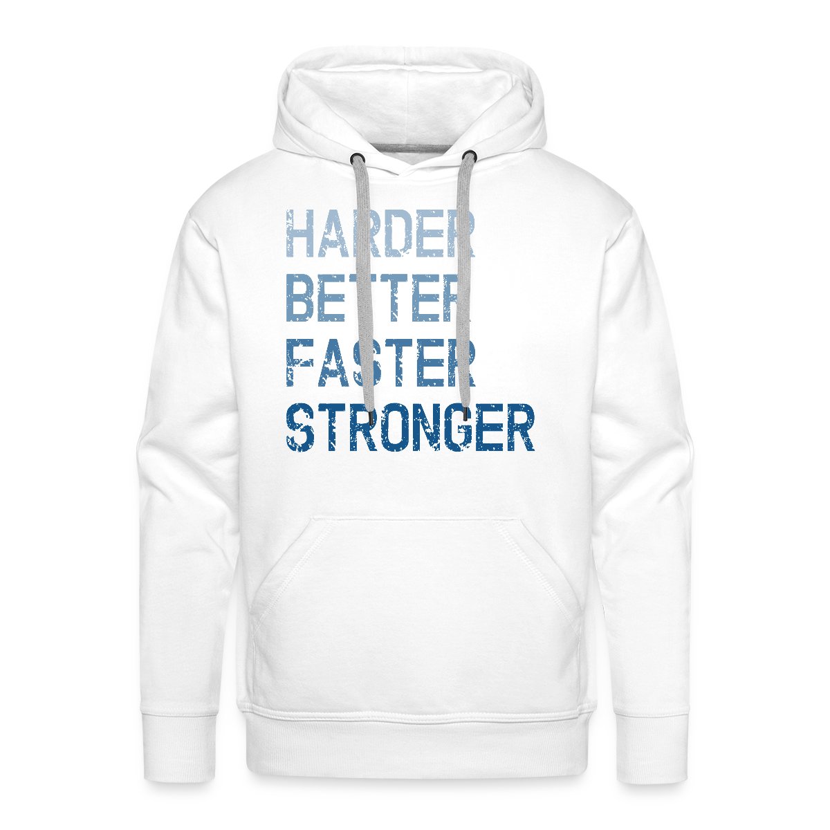 Harder Better Faster Stronger - Men's Premium hoodie