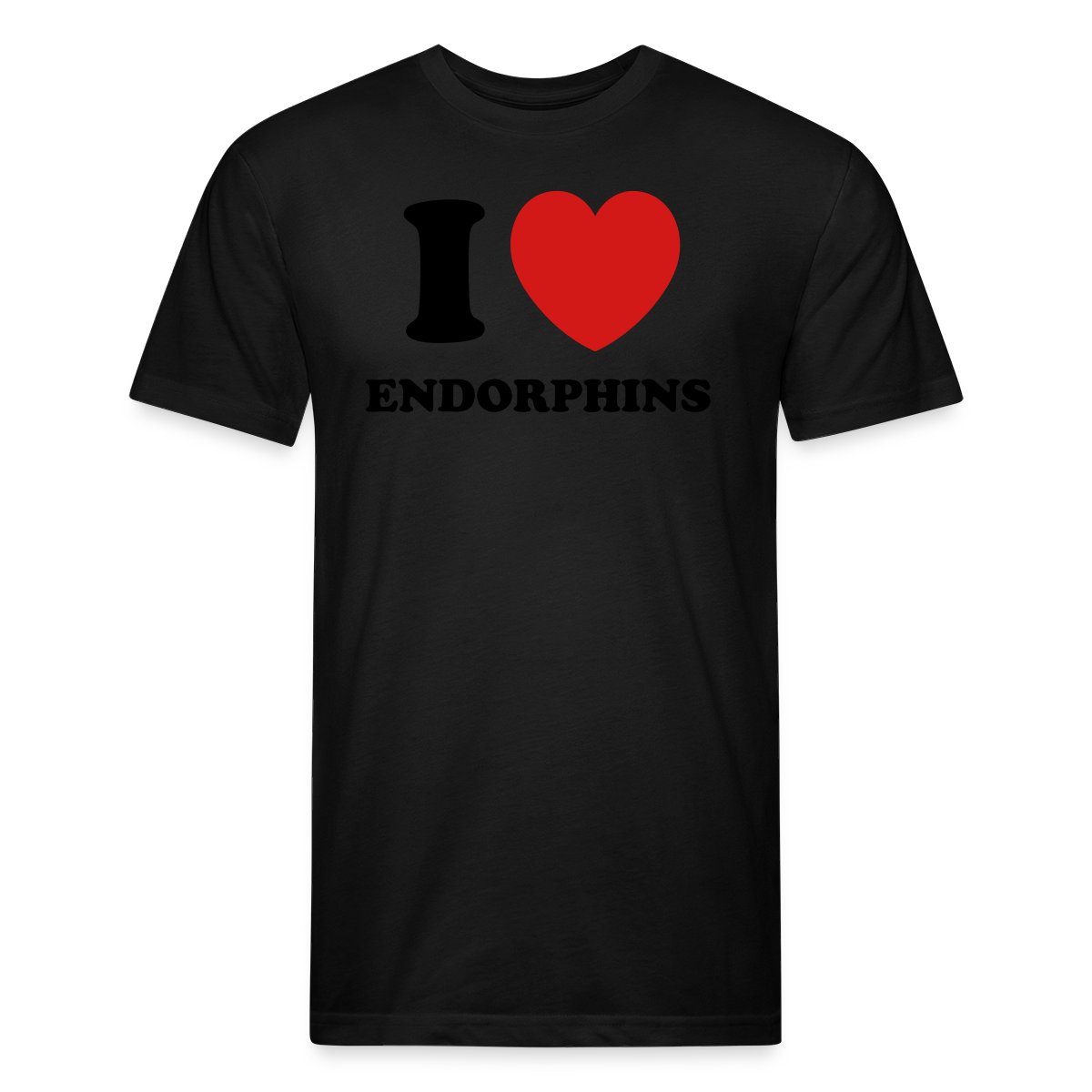 I love endorphins - Men's Fitted T-shirt