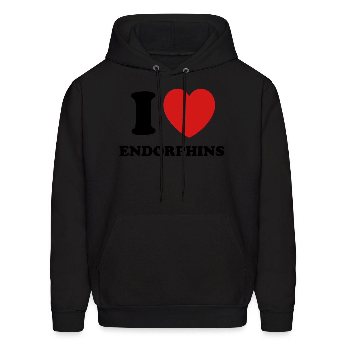 I love endorphins - Men's hoodies
