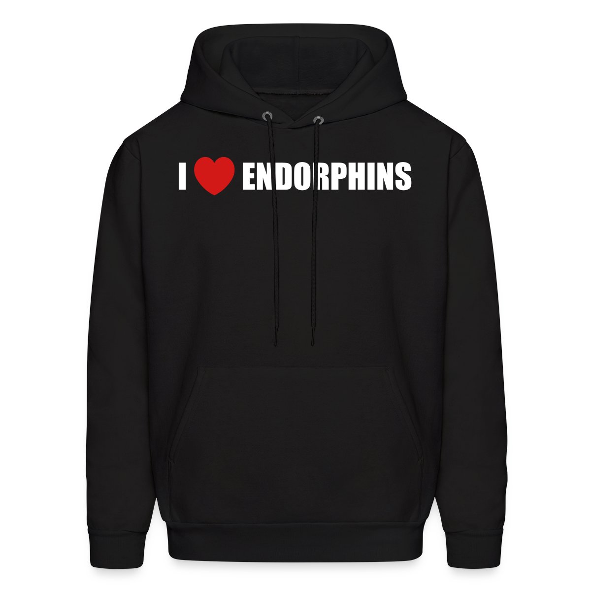 I love endorphins - Men's hoodies