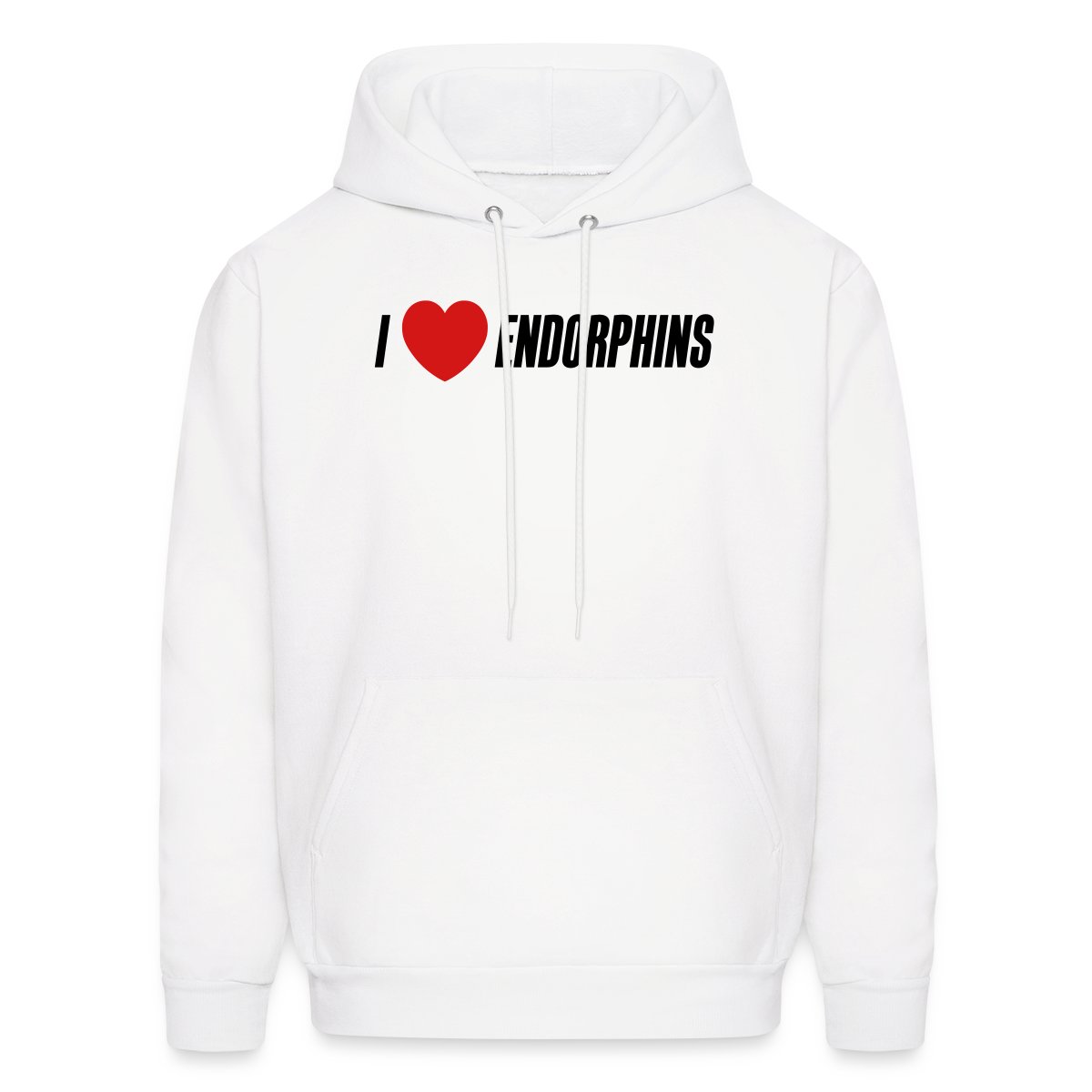 I love endorphins - Men's hoodies