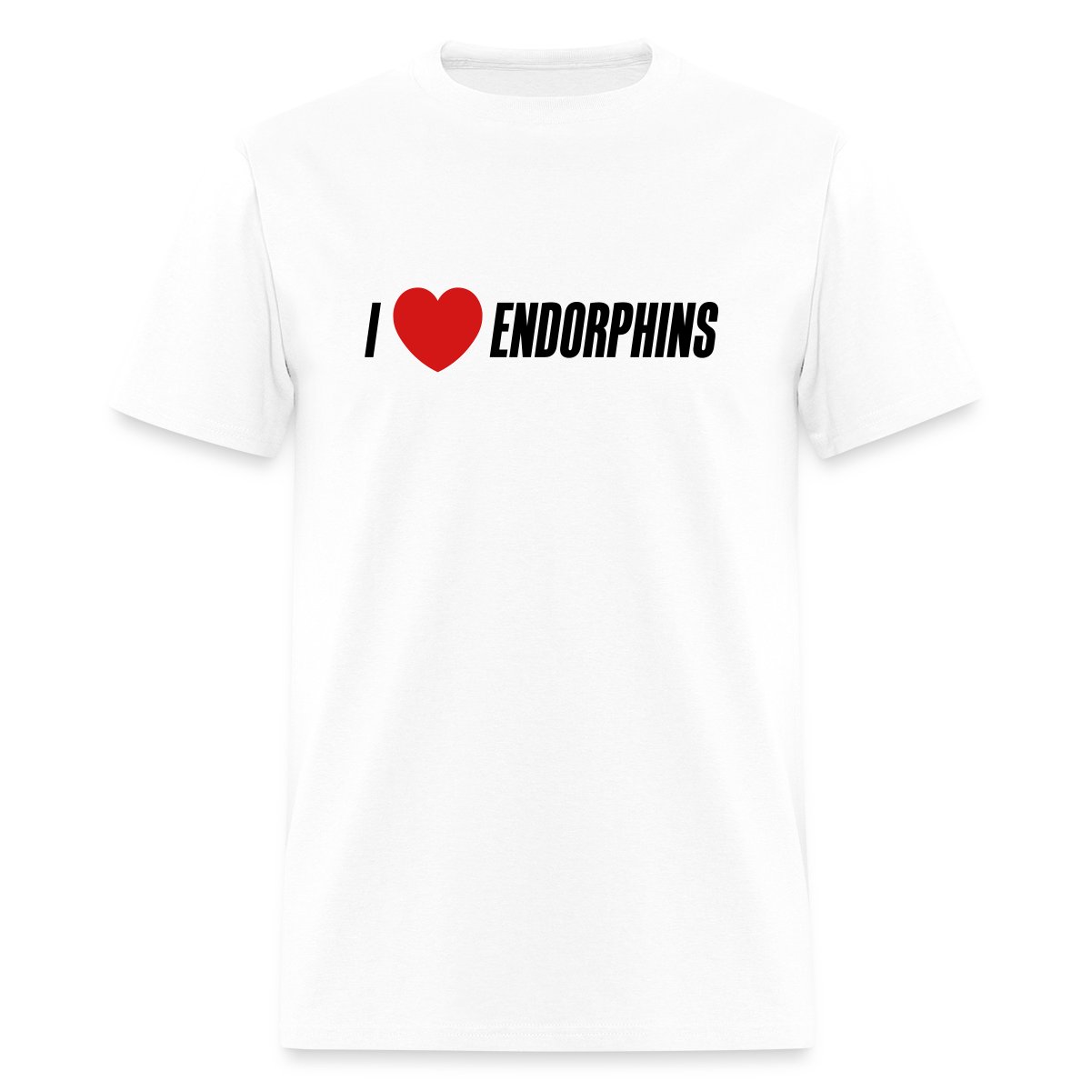 I love endorphins - Men's T-shirt