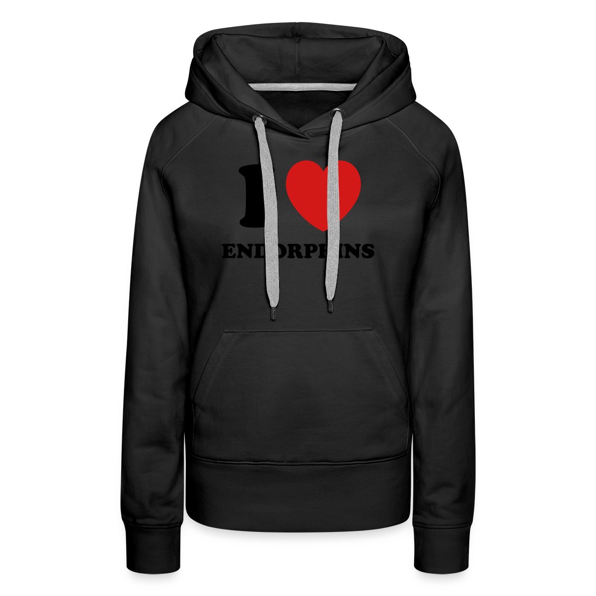 I love endorphins - Women's premium hoodies