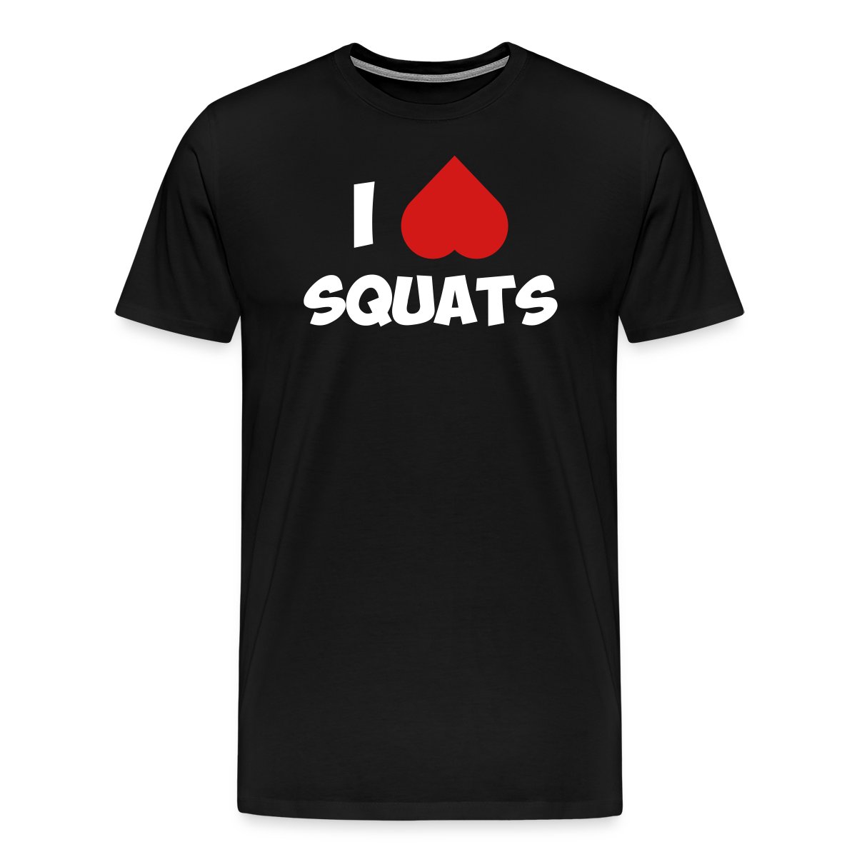 I love squats - Men's Premium T-shirt