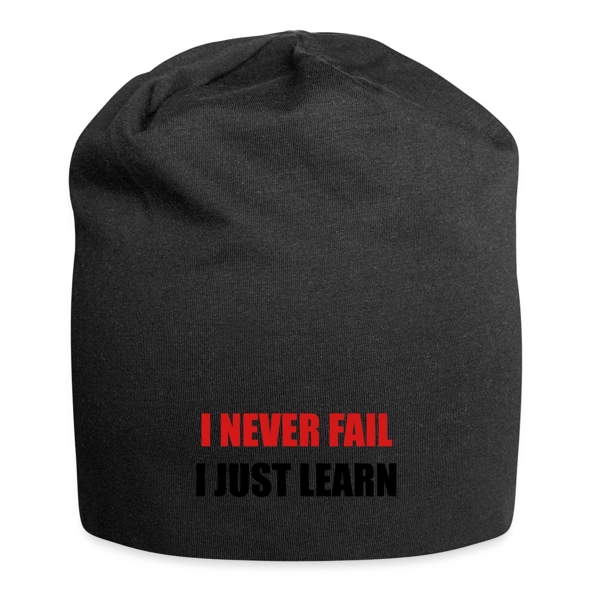 I never fail, I just learn - Beanie