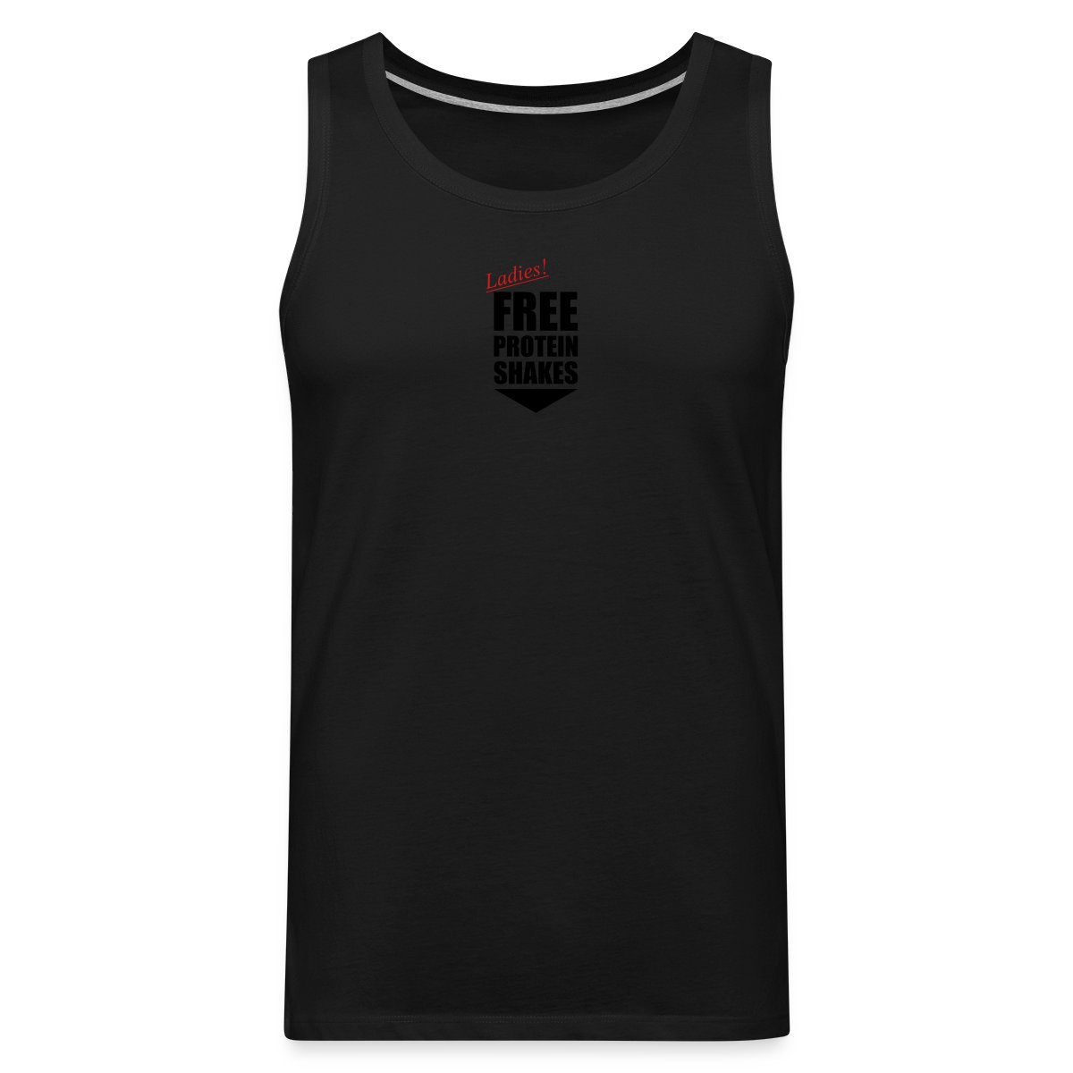 Ladies! Free protein shakes - Mens's Tank tops
