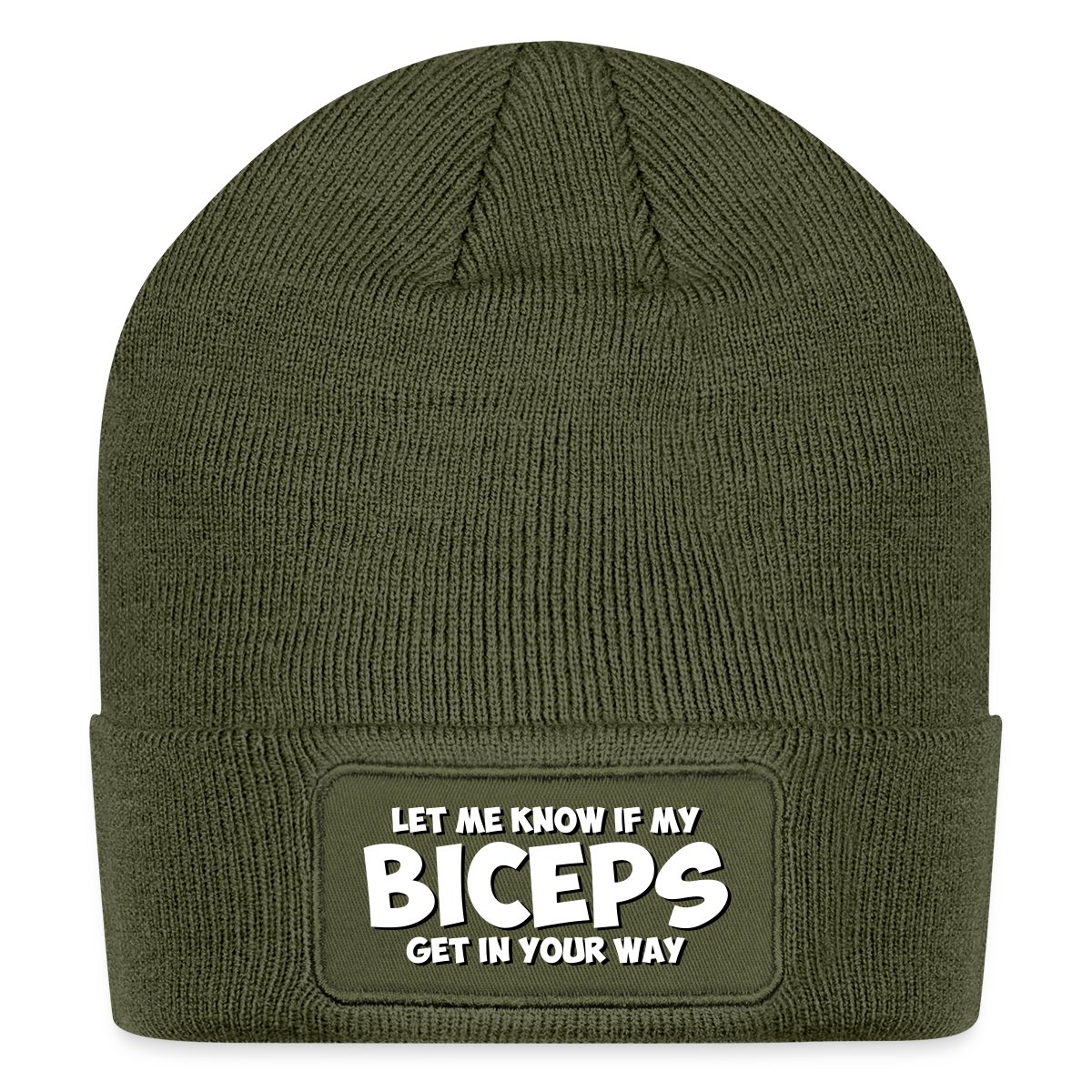 Let me know if my biceps get in your way - Undefined