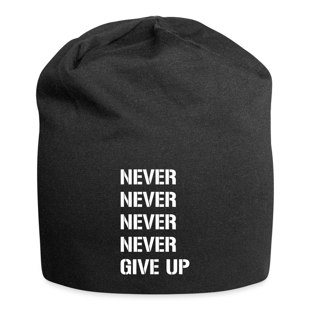Never never never never give up - Beanie