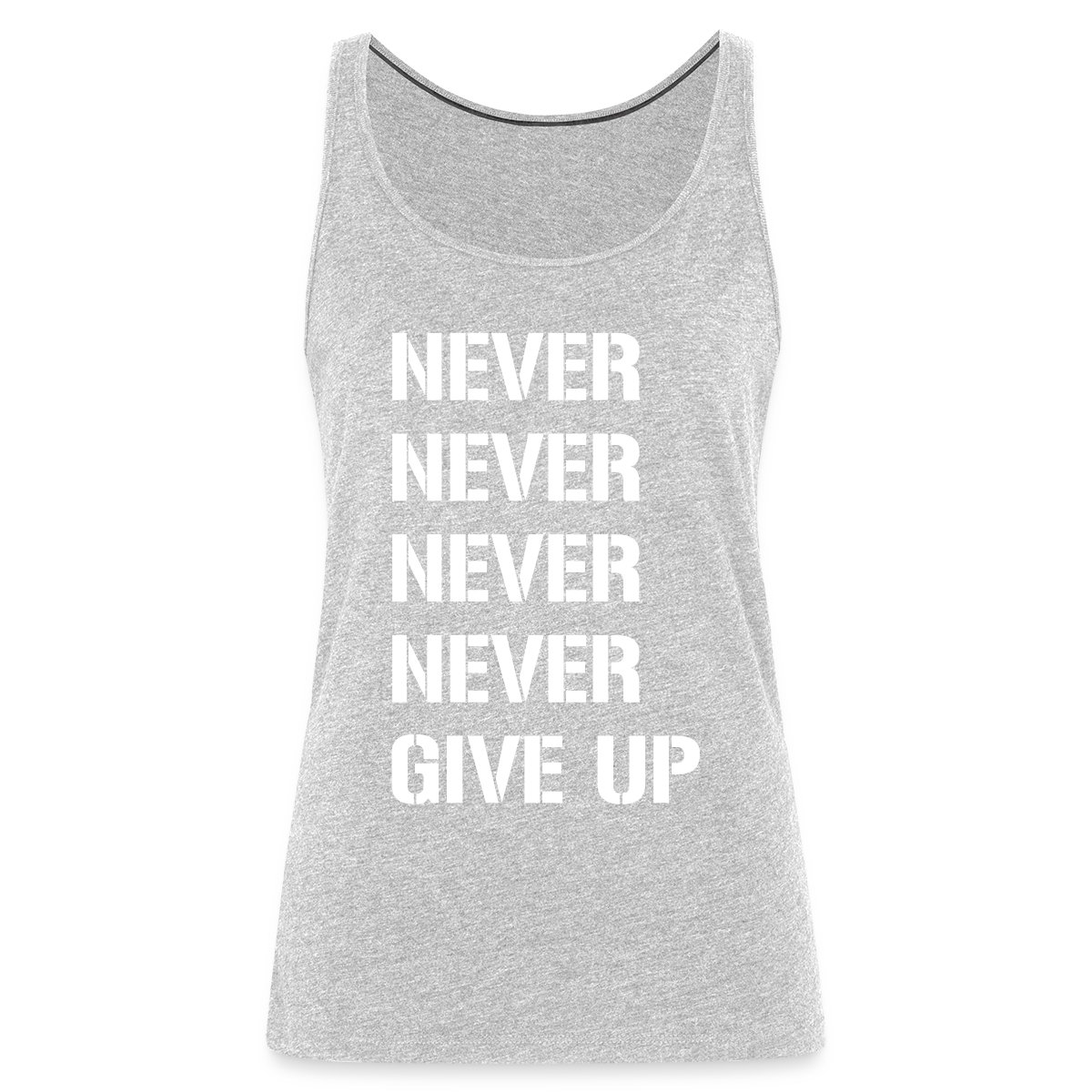 Never never never never give up - Undefined