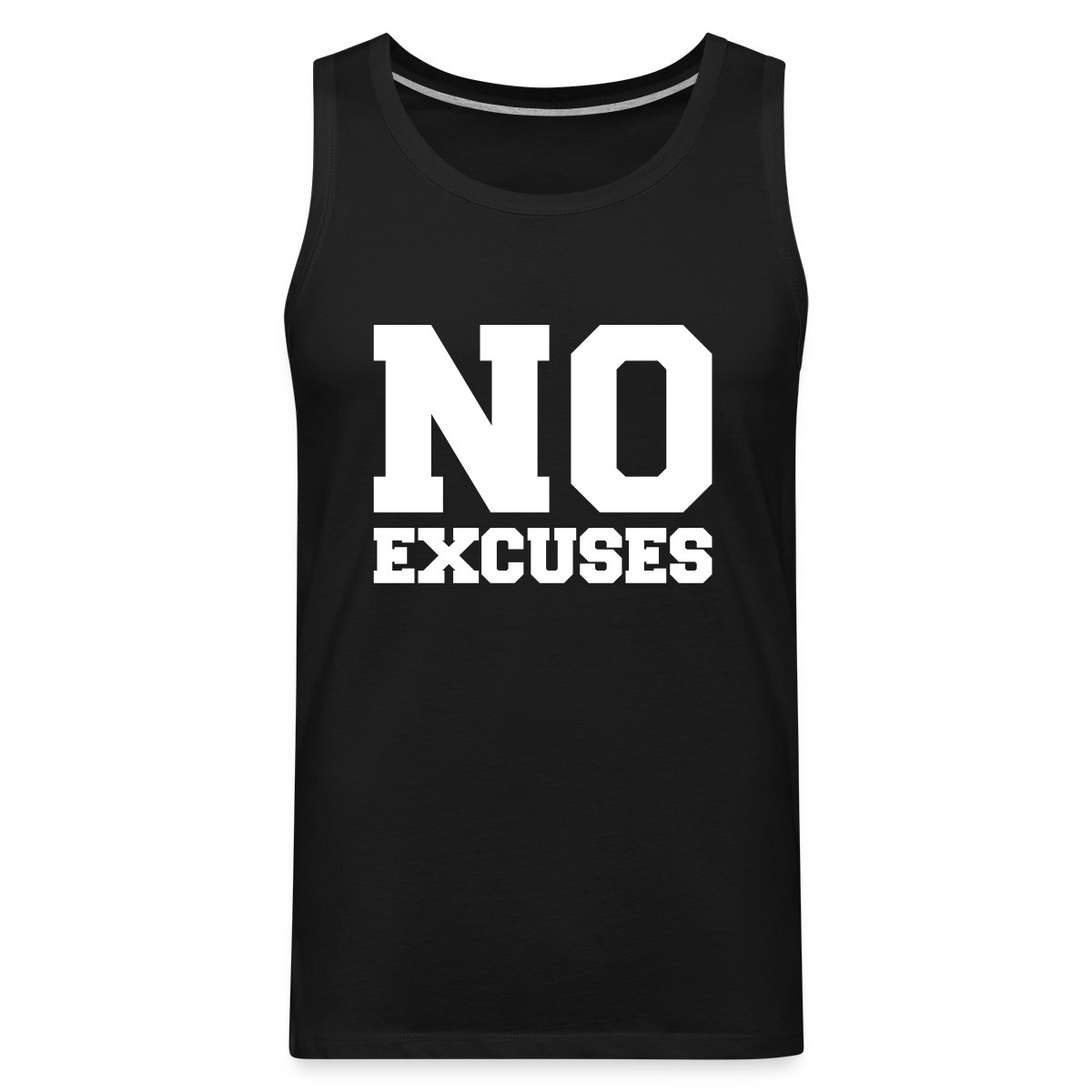 No Excuses - Mens's Tank tops