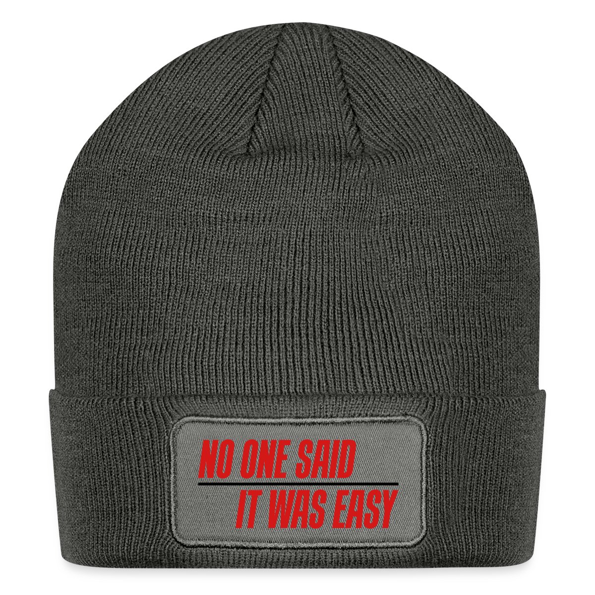 No one said it was easy - Undefined