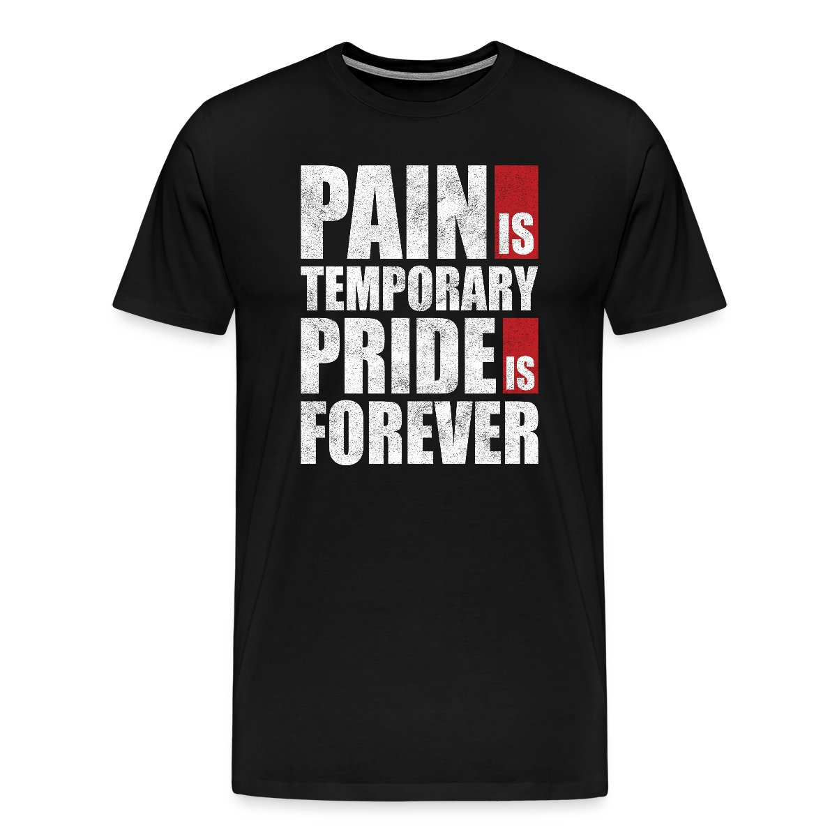 Pain is temporary - Pride is forever - Men's Premium T-shirt