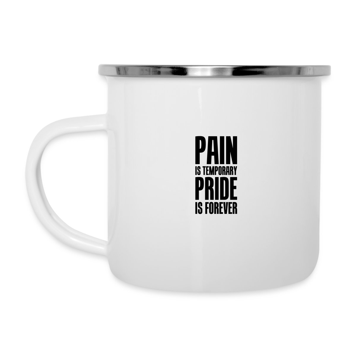 Pain is temporary, pride is forever - Undefined