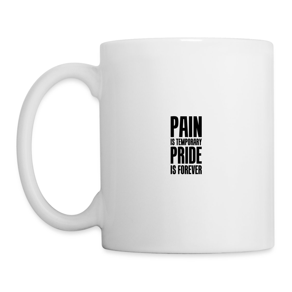Pain is temporary, pride is forever - Undefined