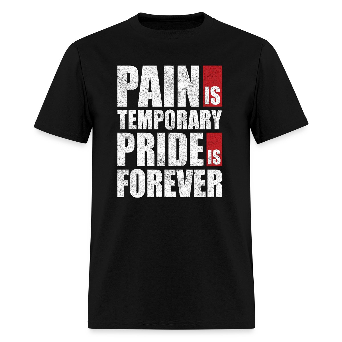 Pain is temporary - Pride is forever - Men's T-shirt
