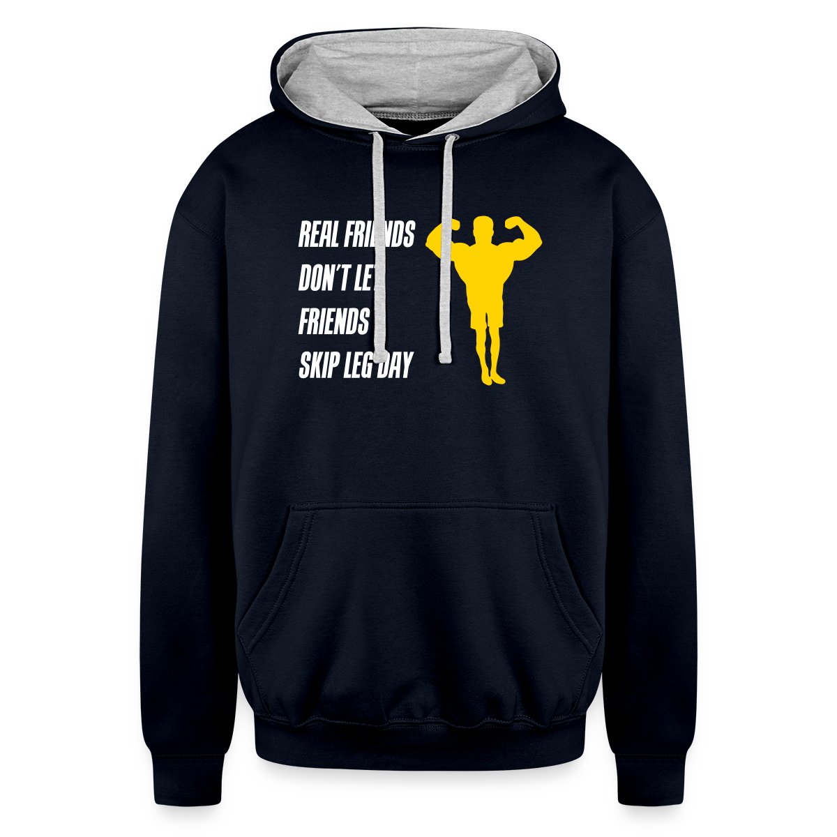 Real friends dont let friends skip leg day - Undefined