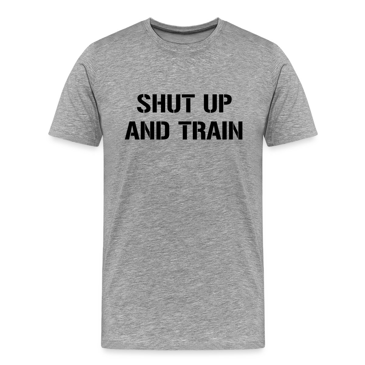 Shut up and train - Men's Premium T-shirt