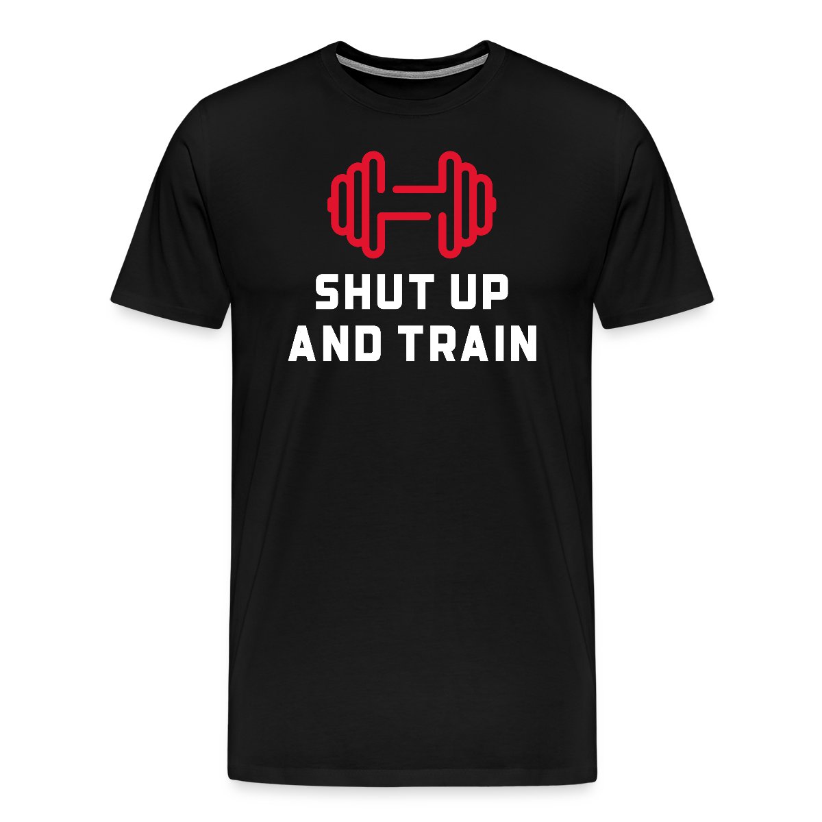 Shut up and train - Men's Premium T-shirt
