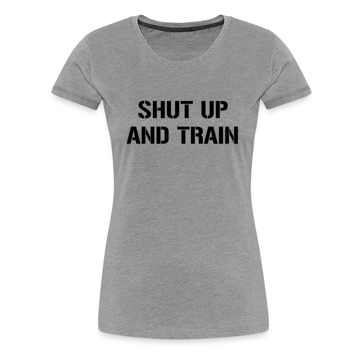 Shut up and train - Women's Premium T-shirt