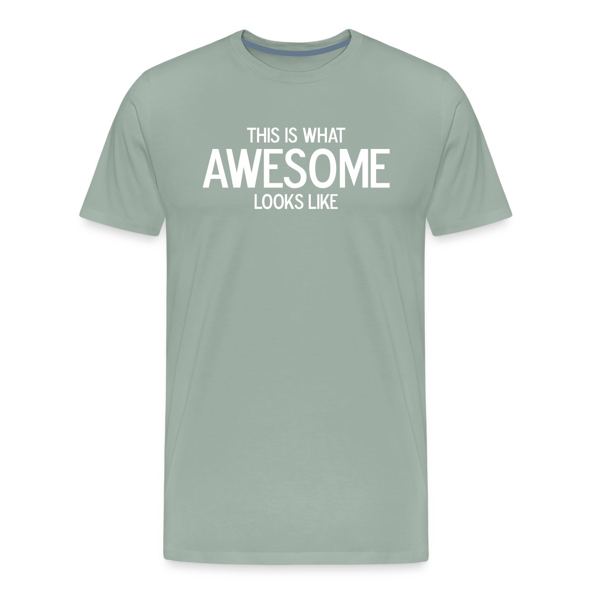 This is what awesome looks like - Men's Premium T-shirt