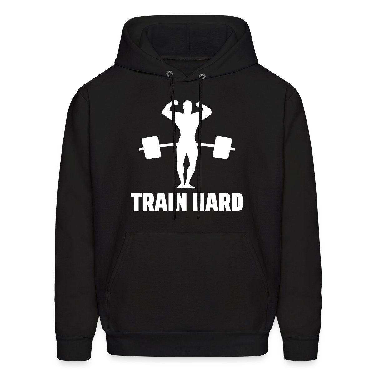 Train hard - Men's hoodies