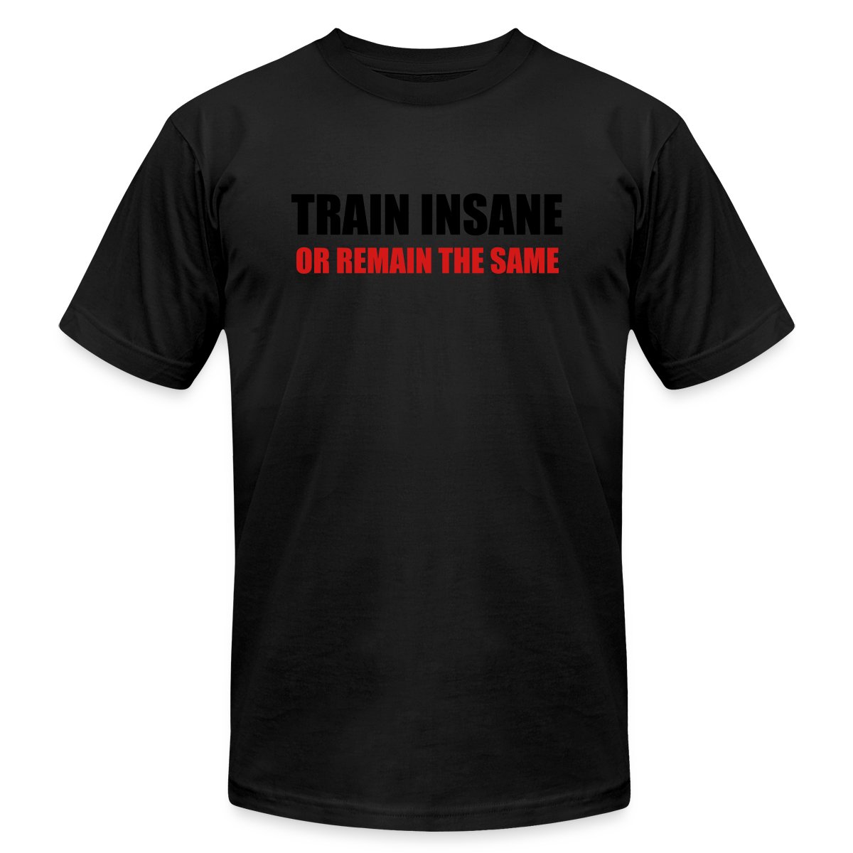 Train insane or remain the same - Jersey T-shirt