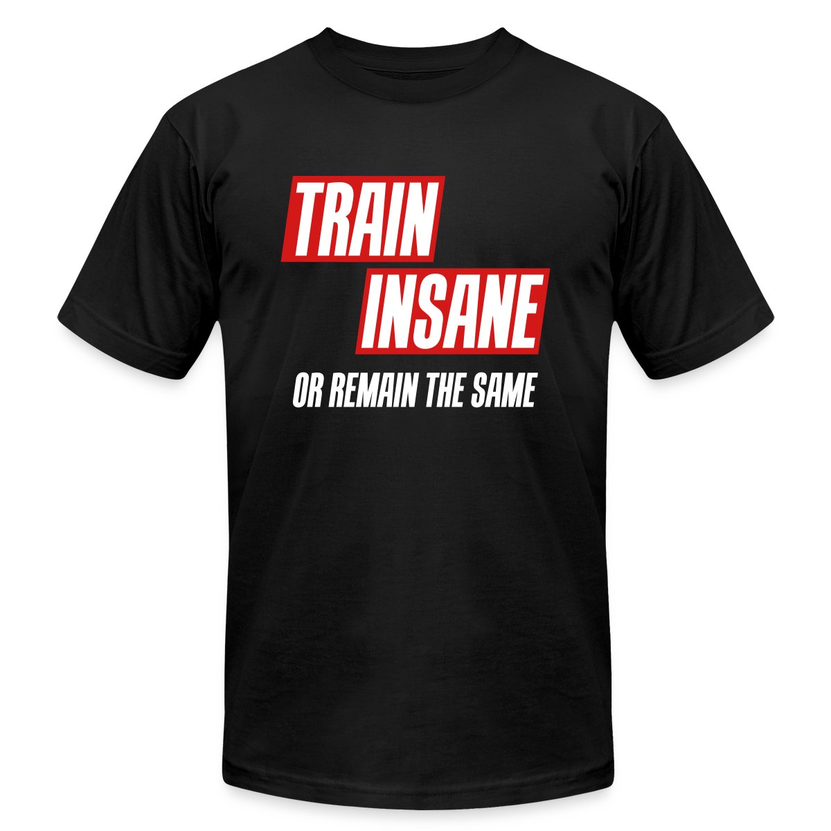 Train insane or remain the same - Jersey T-shirt