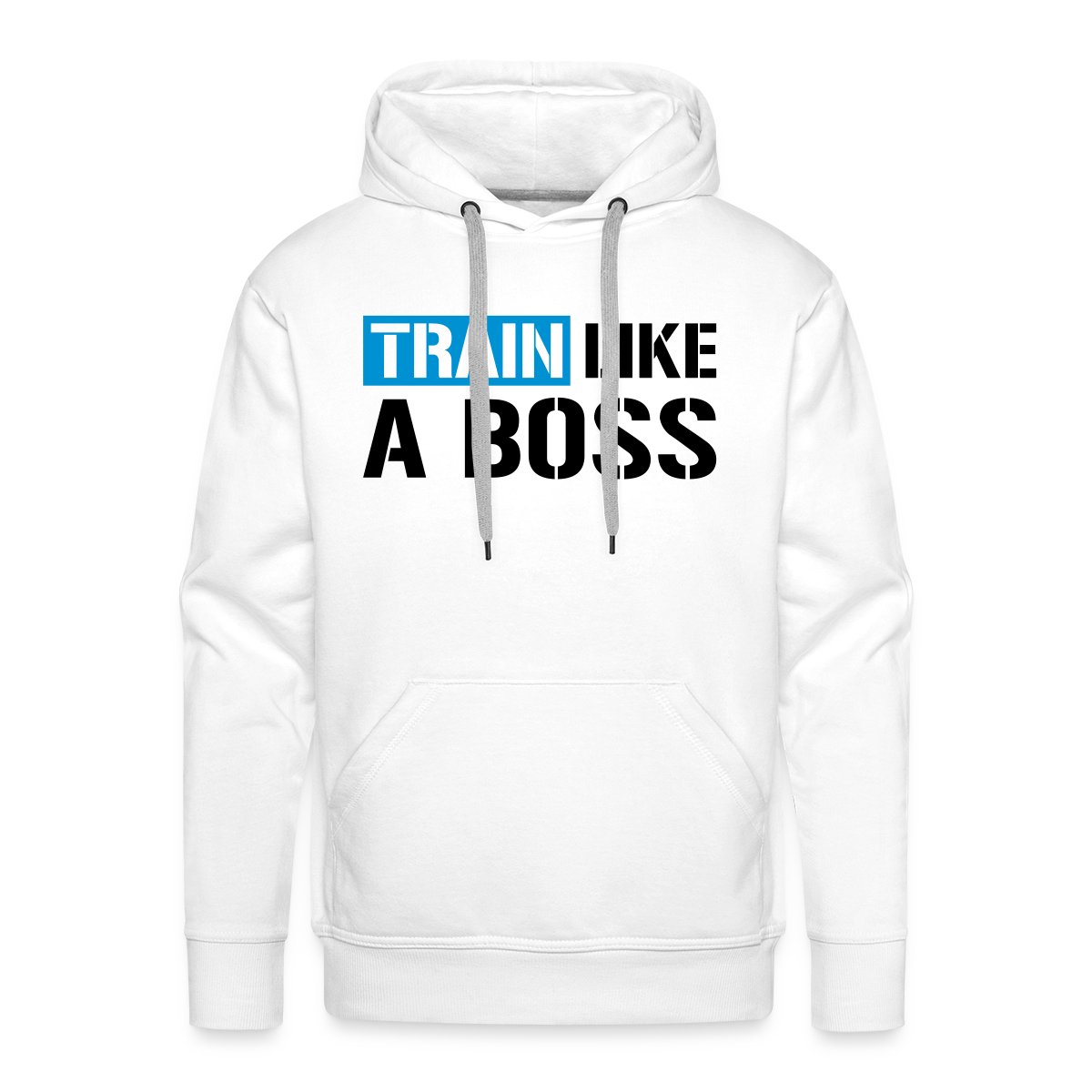 Train like a boss - Men's Premium hoodie