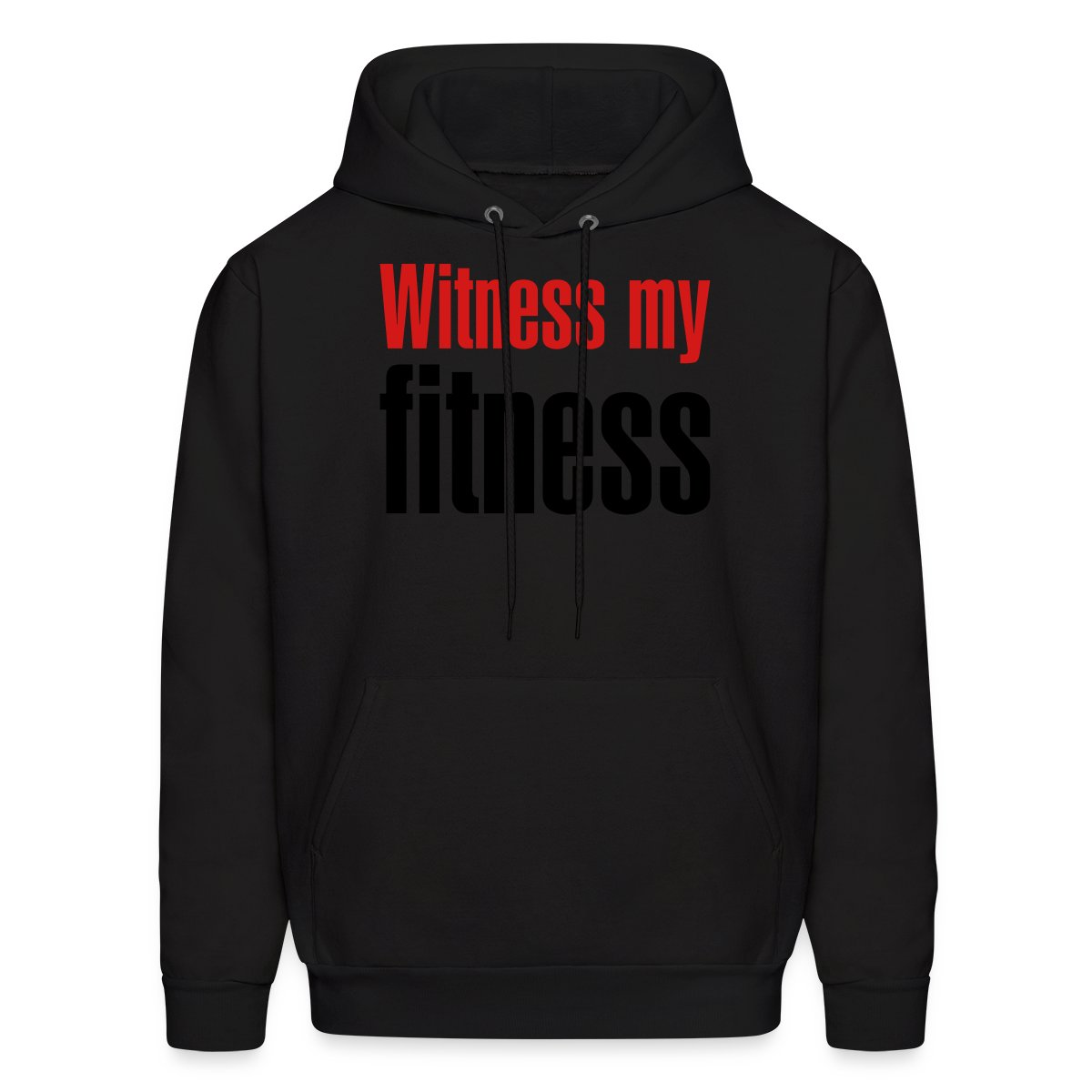 Witness my fitness - Men's hoodies