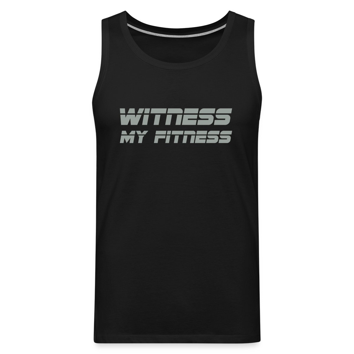Witness my fitness - Mens's Tank tops